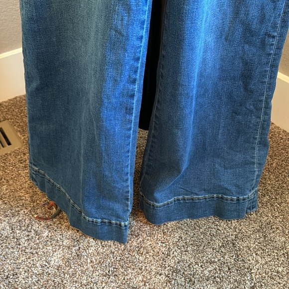 American eagle saior wide leg jeans size 10 regular - Picture 3 of 7